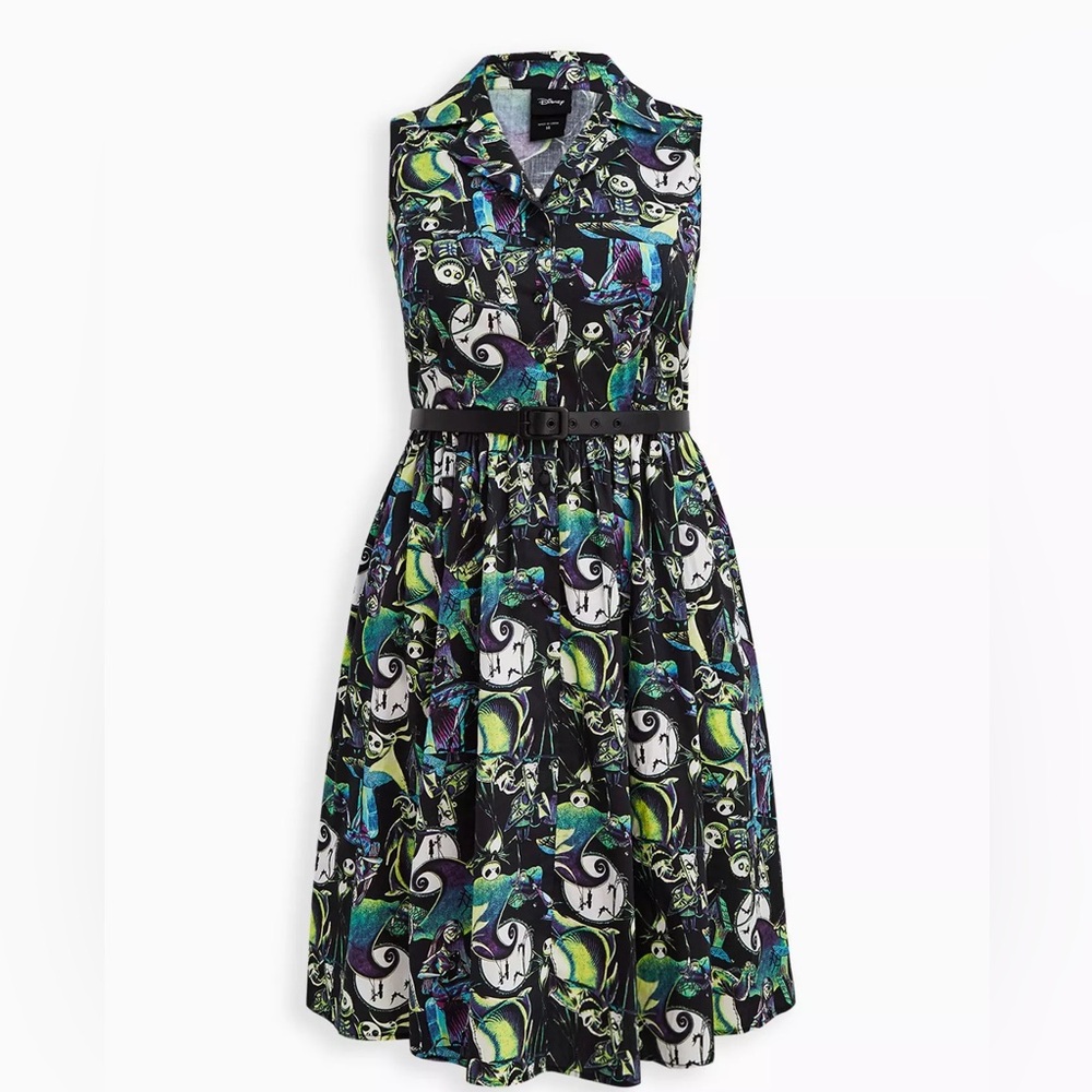 Torrid Disney The Night Before Christmas Retro Swing Dress - NWOT - Picture 4 of 5